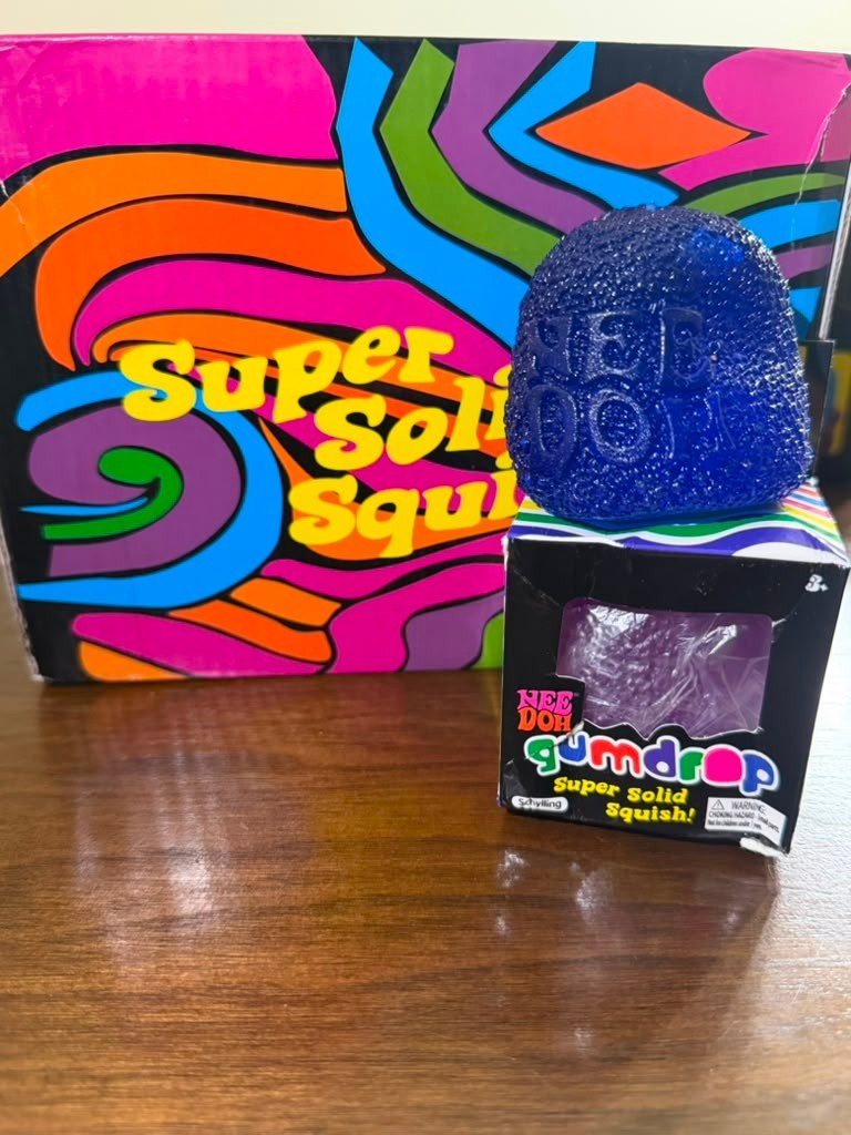 Authentic Nee Doh Gumdrop Super Solid Squish Needoh Gum Drop RARE US Seller
