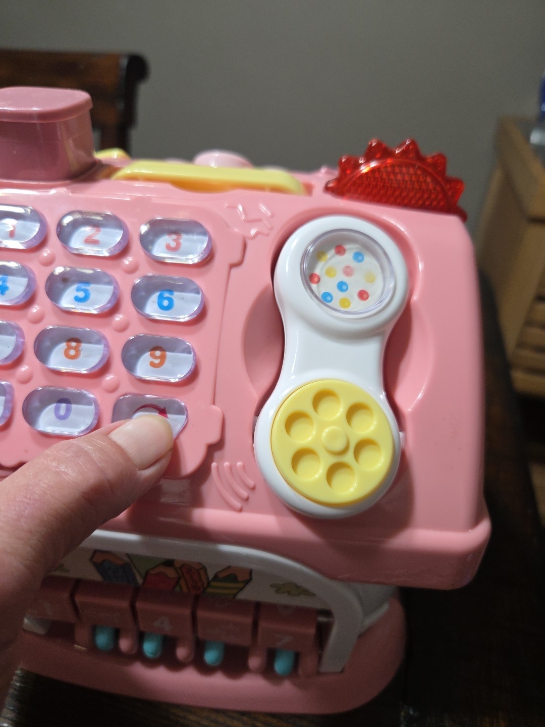 Interactive Toy House Number Pad Telephone Abacus Busy Board Learning Very Neat