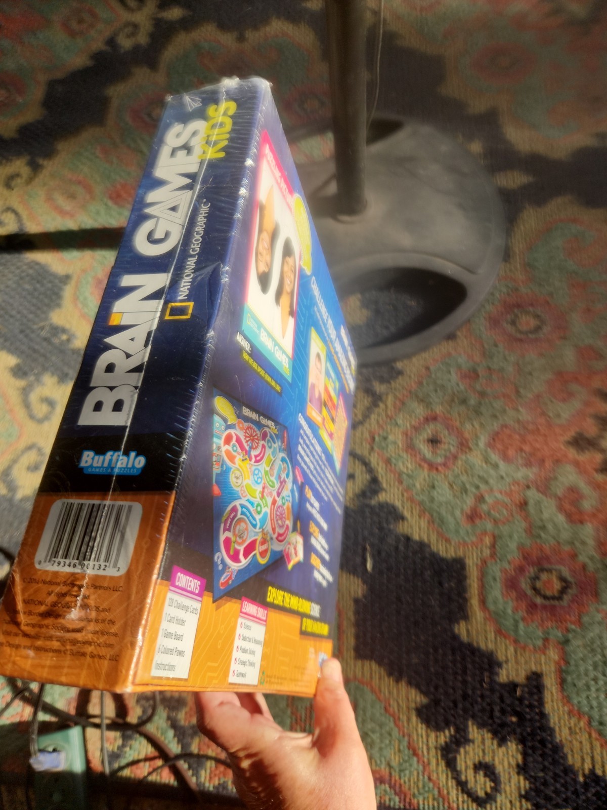BRAIN GAMES KIDS NATIONAL GEOGRAPHIC AGES 8+ New In Box Sealed