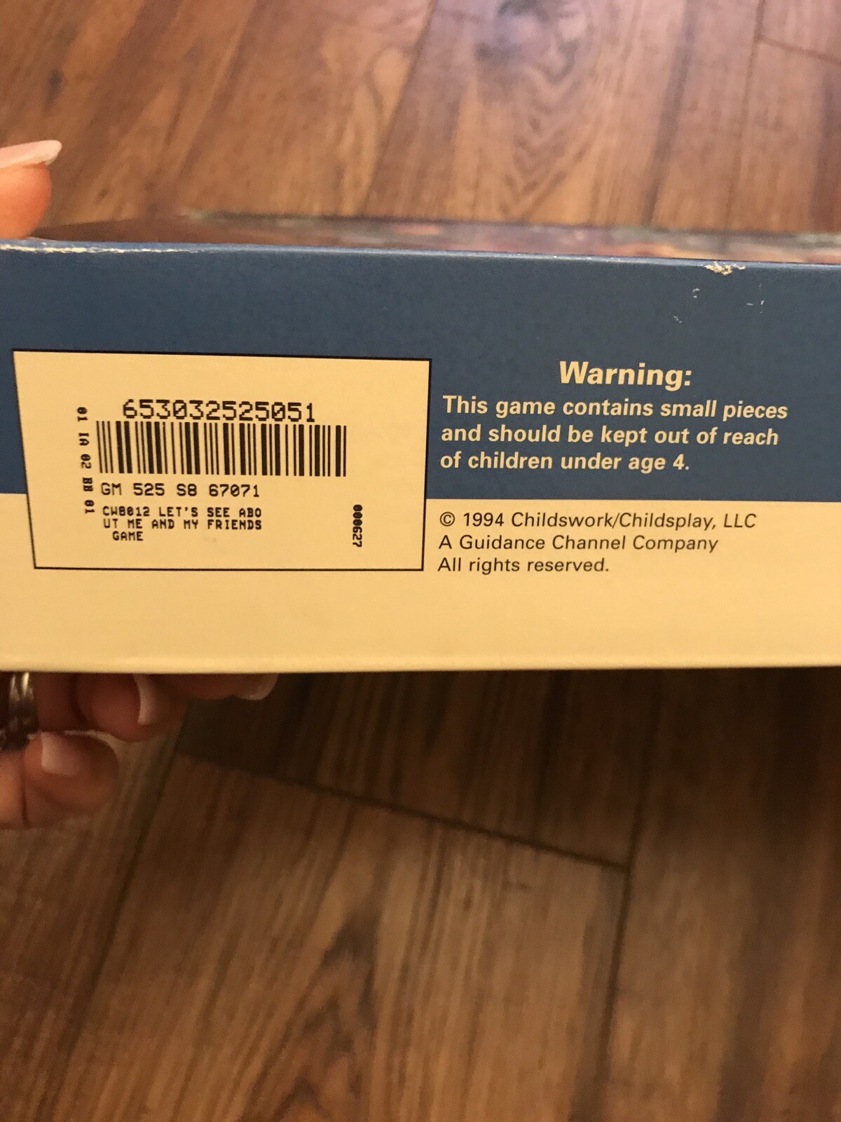 Vtg Let’s See About Me & My Friends Board Game for Mental Health Professionals