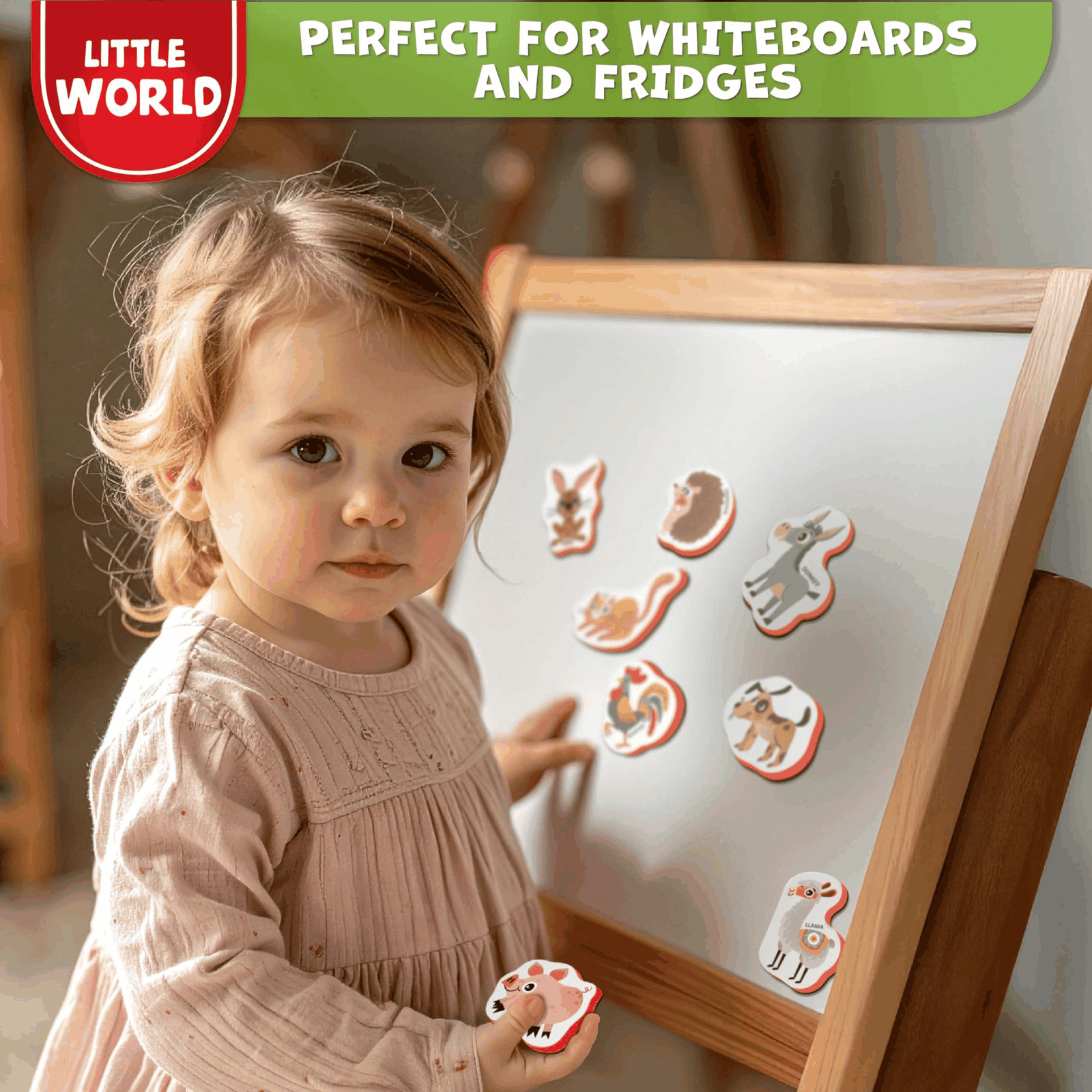 Large Set of Safe Fridge Magnets for Toddlers 1 3 Refrigerator Magnets for