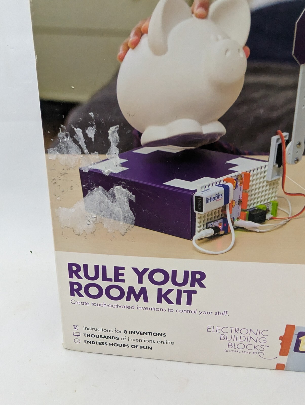 LittleBits RULE YOUR ROOM KIT Education Learning Build Block Open Box Complete