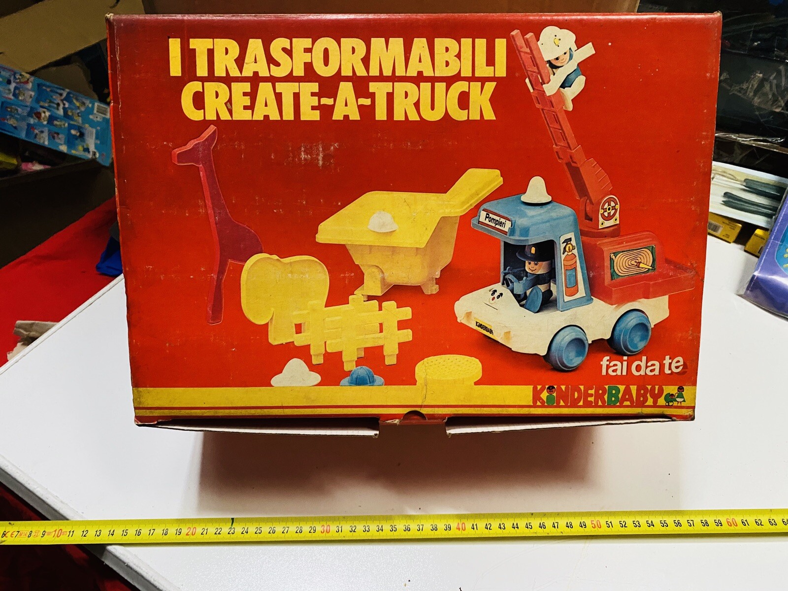 Transformable Kinderbaby Create a Truck New Vintage Rare!!!