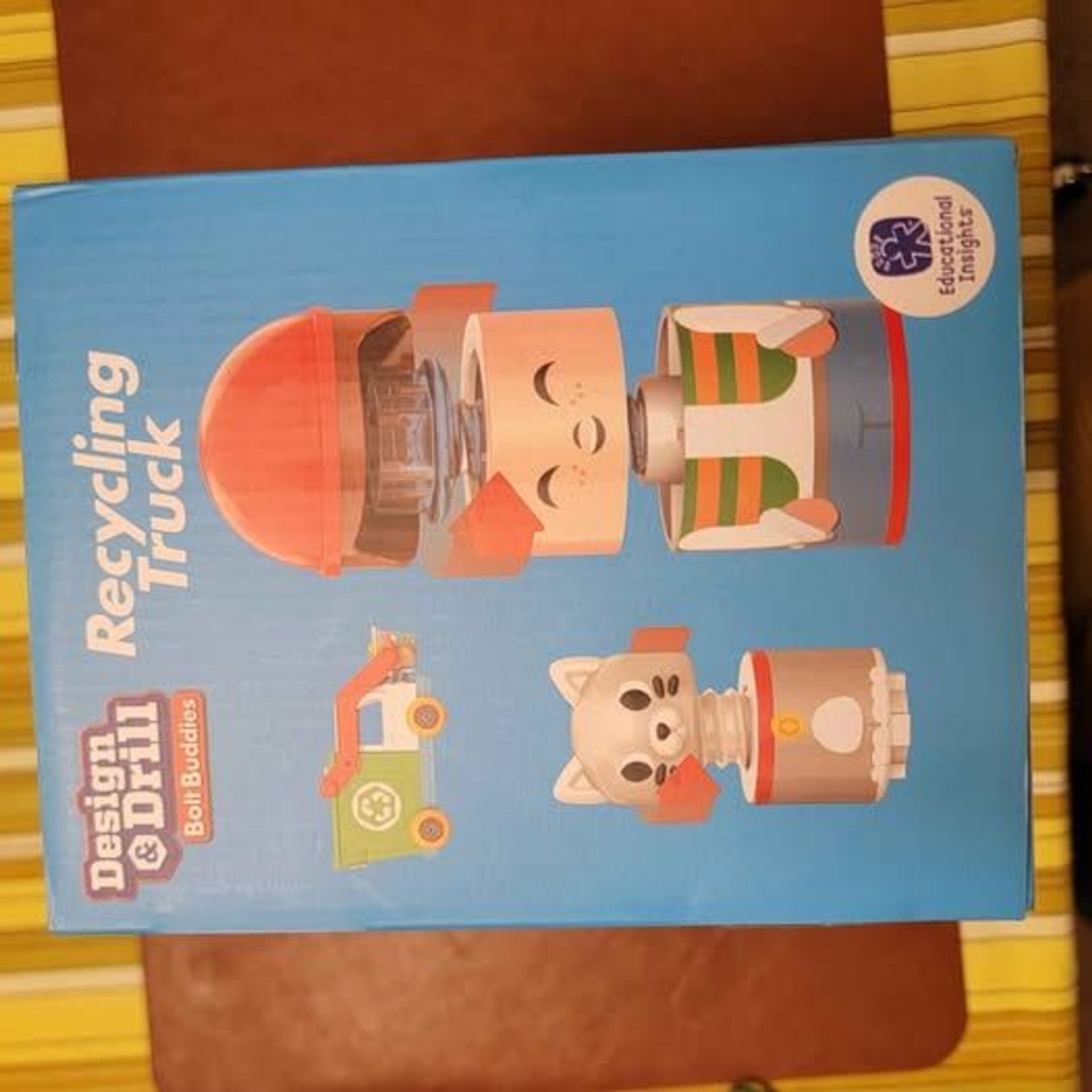 Recycling Truck building toy – Bolt Buddies