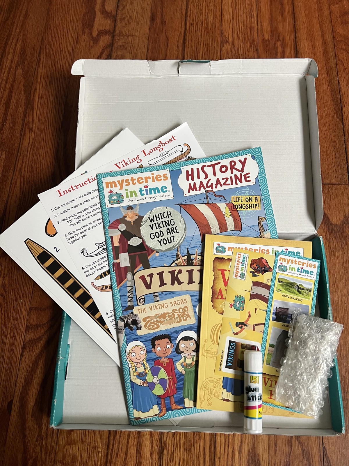 Mysteries In Time Educational History Subscription Box Kit Set of 12