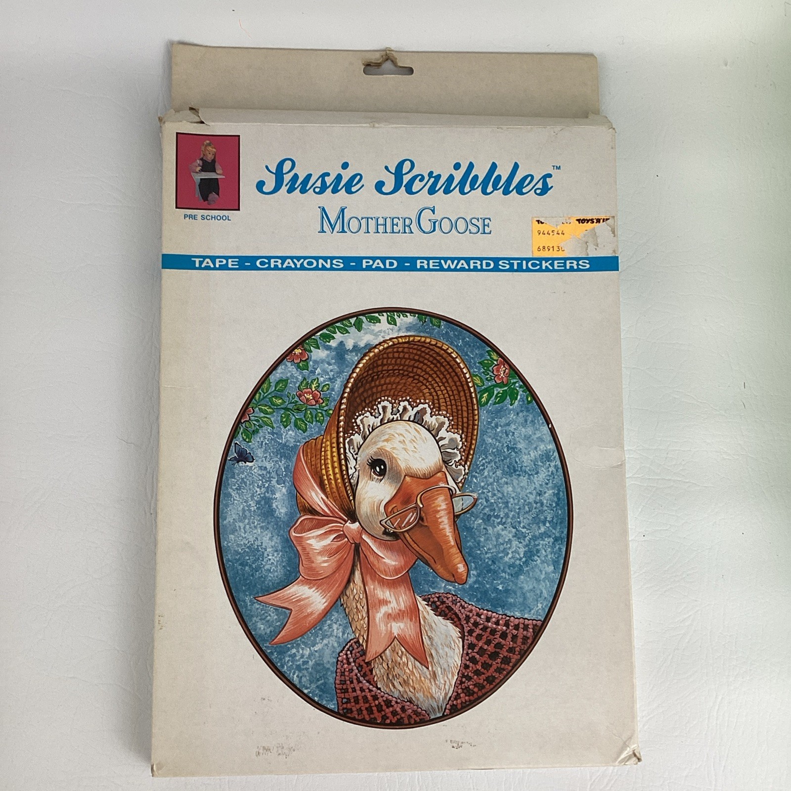 Susie Scribbles Preschool Home Learning Cassette Tape Mother Goose ABC 80s