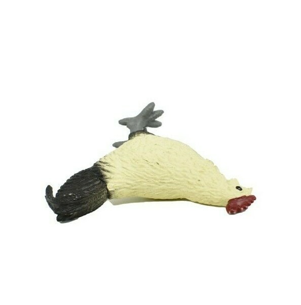 Chicken, Rooster Realistic Toy Model Plastic Barn Farm Animal, 2 1/8″ F4255