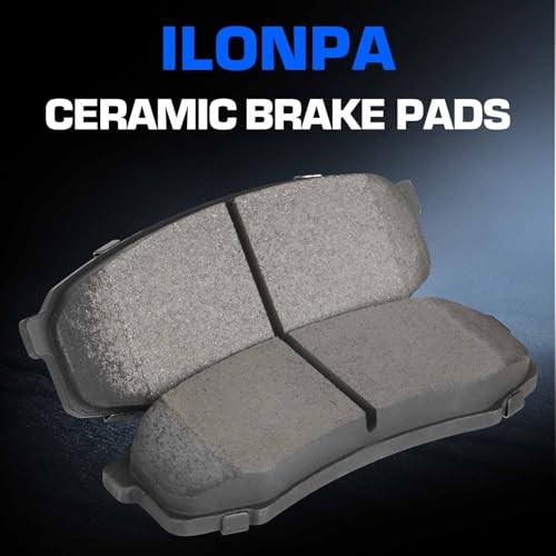 Front Rear Ceramic Disc Brake Pads Set for Toyota 4Runner 2003-2023, for FJ