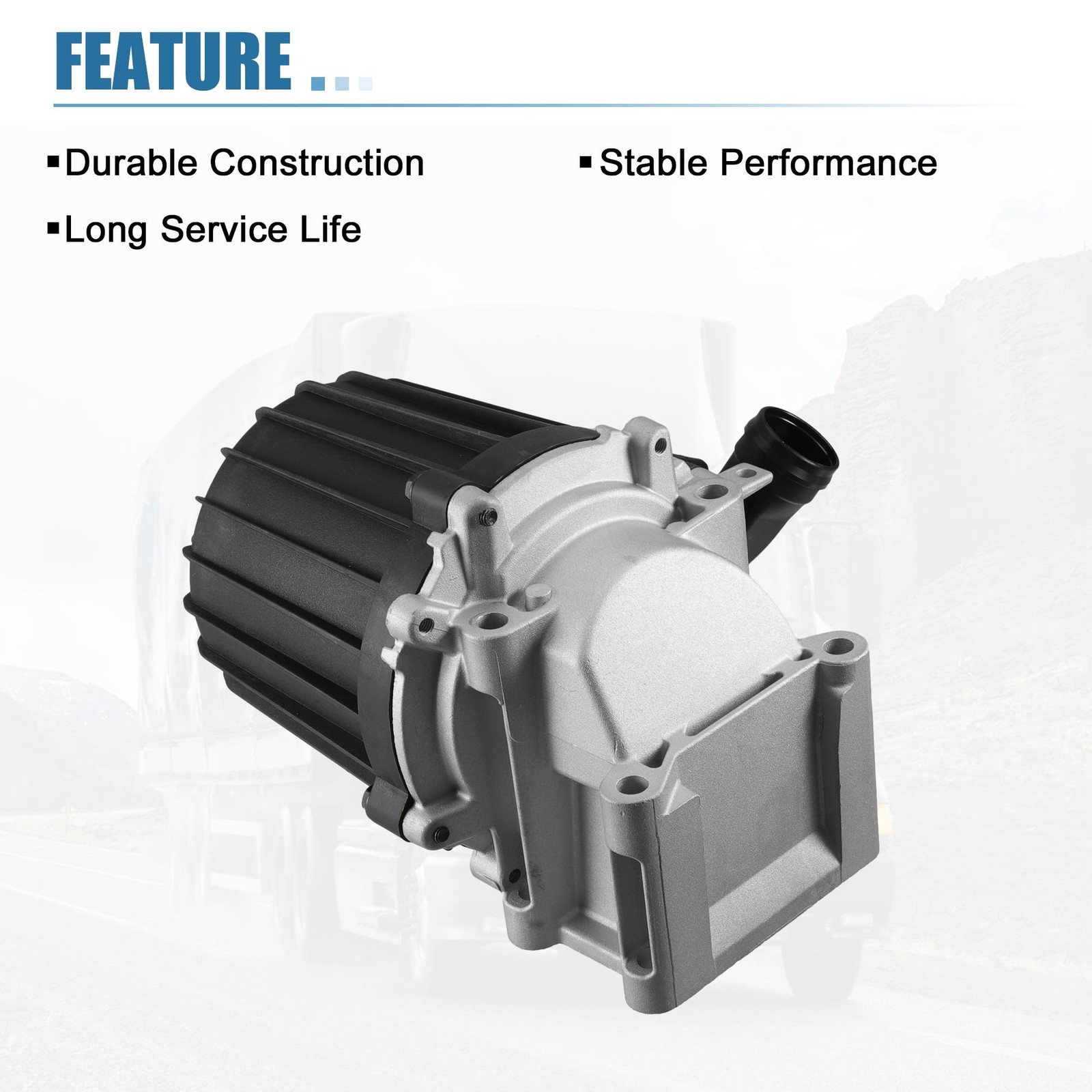 X AUTOHAUX 1 Pcs Truck Crankcase Ventilation Oil Separator with Gasket Replac…