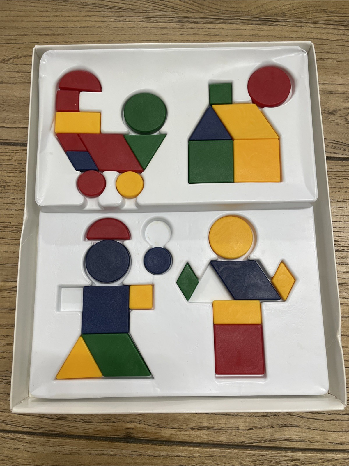 Mighty Mind Smart Skill Building Puzzle Ages 3-8 Activity Shapes *incomplete