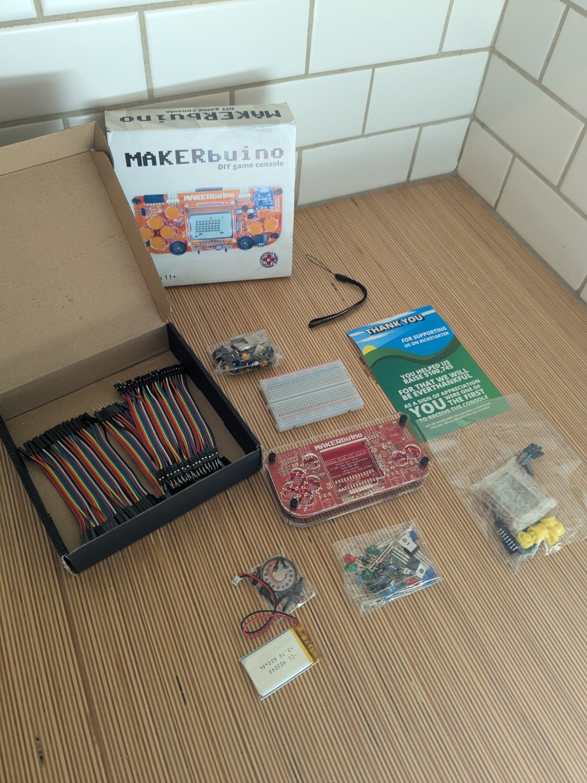 MAKERbuino DIY Game Console STEM Activity Kit with Arduino