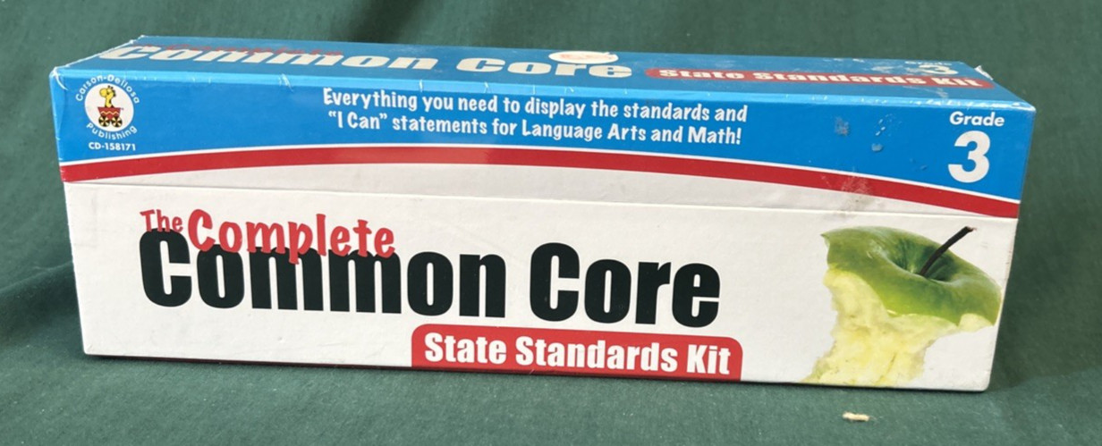 New Sealed The Complete Common Core State Standards Kit Educational Set Grade 3