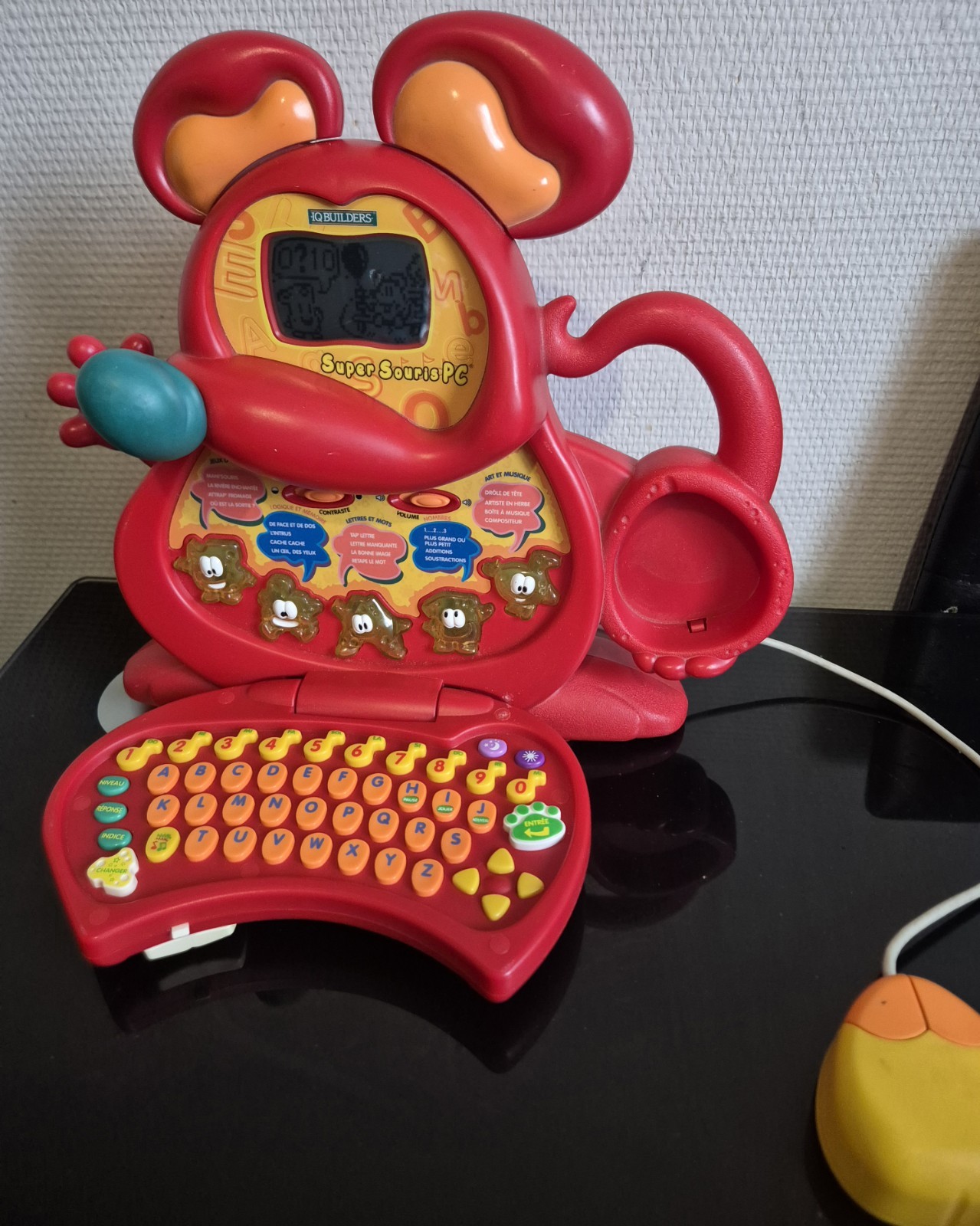 super mouse pc iq builders educational toy vintage
