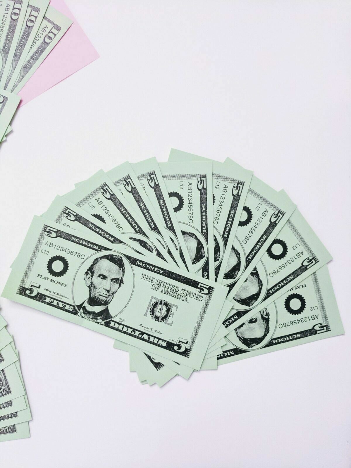 Learning Resources Pretend Play Money HomeSchool Math Currency