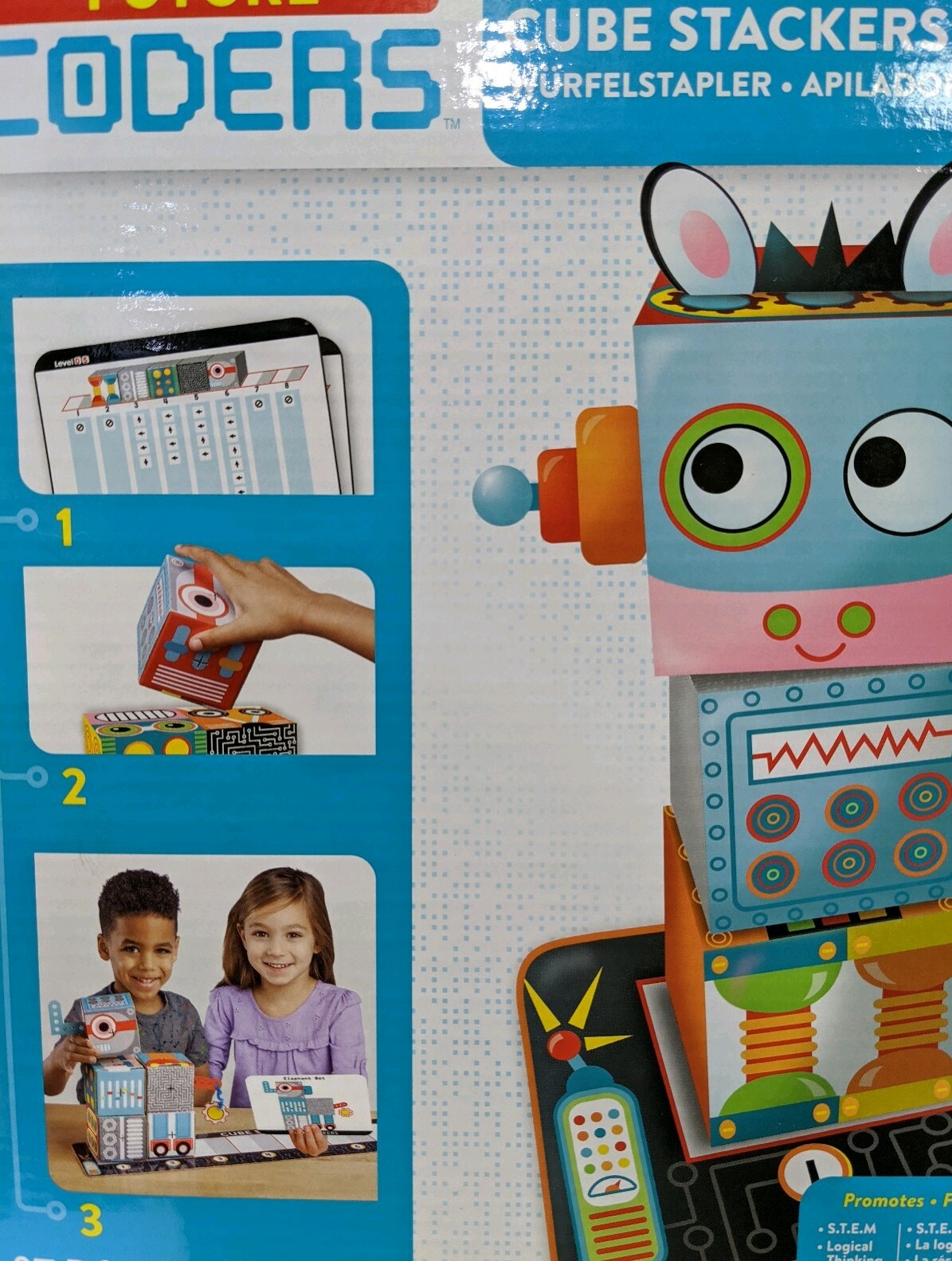 Alex Future Coders Cube Stackers S.T.E.M. Learning Problem Solving Game 67 pc