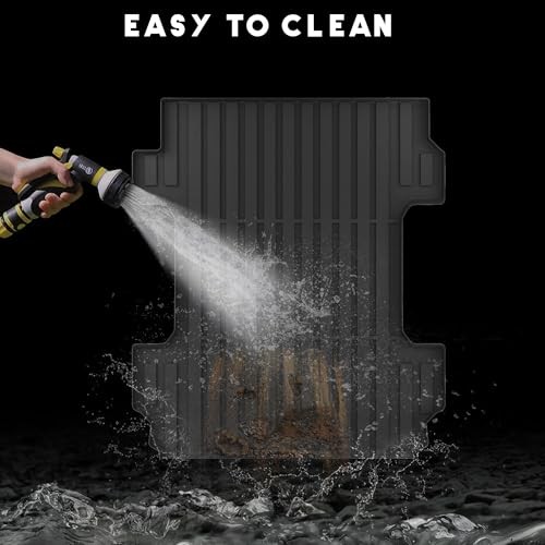 20-26 Chevy Silverado GMC Sierra 2500 3500HD Cargo Mat 6.8FT Bed Liner 82″ Black