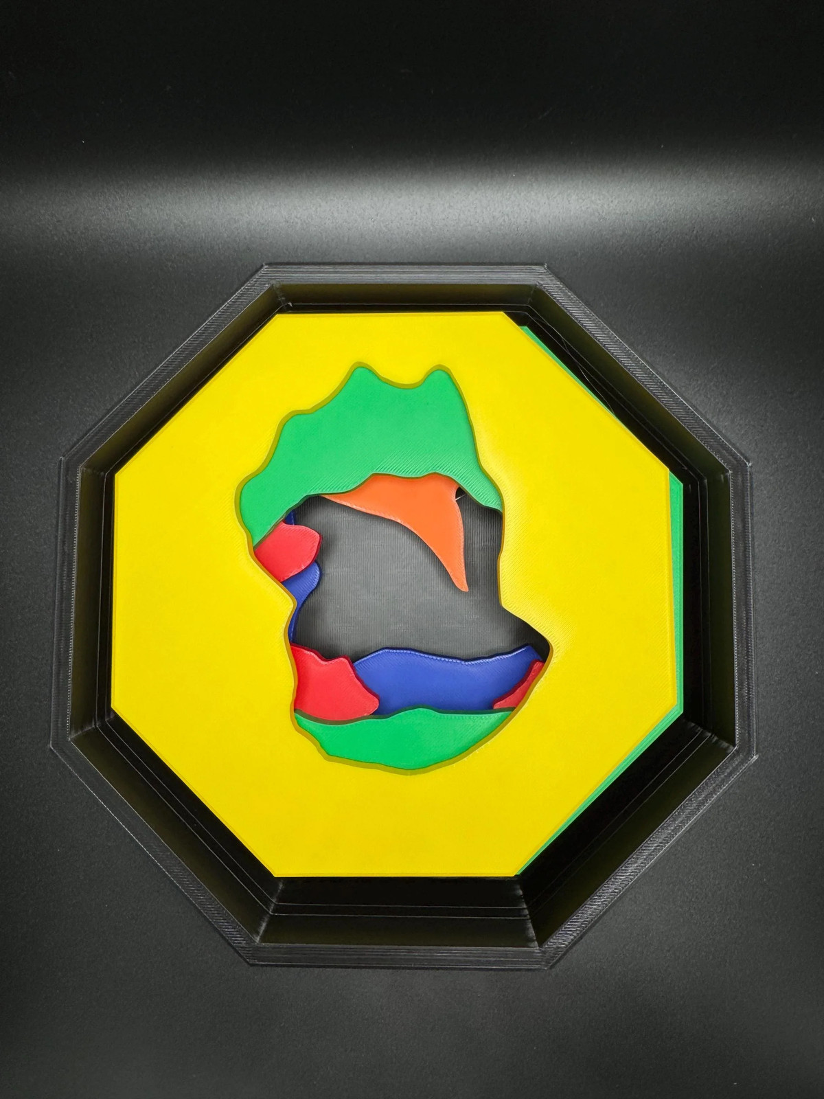 Rabbit Puzzle – Silhouettoscope, Question du Lapin, Double-Sided Octagons,