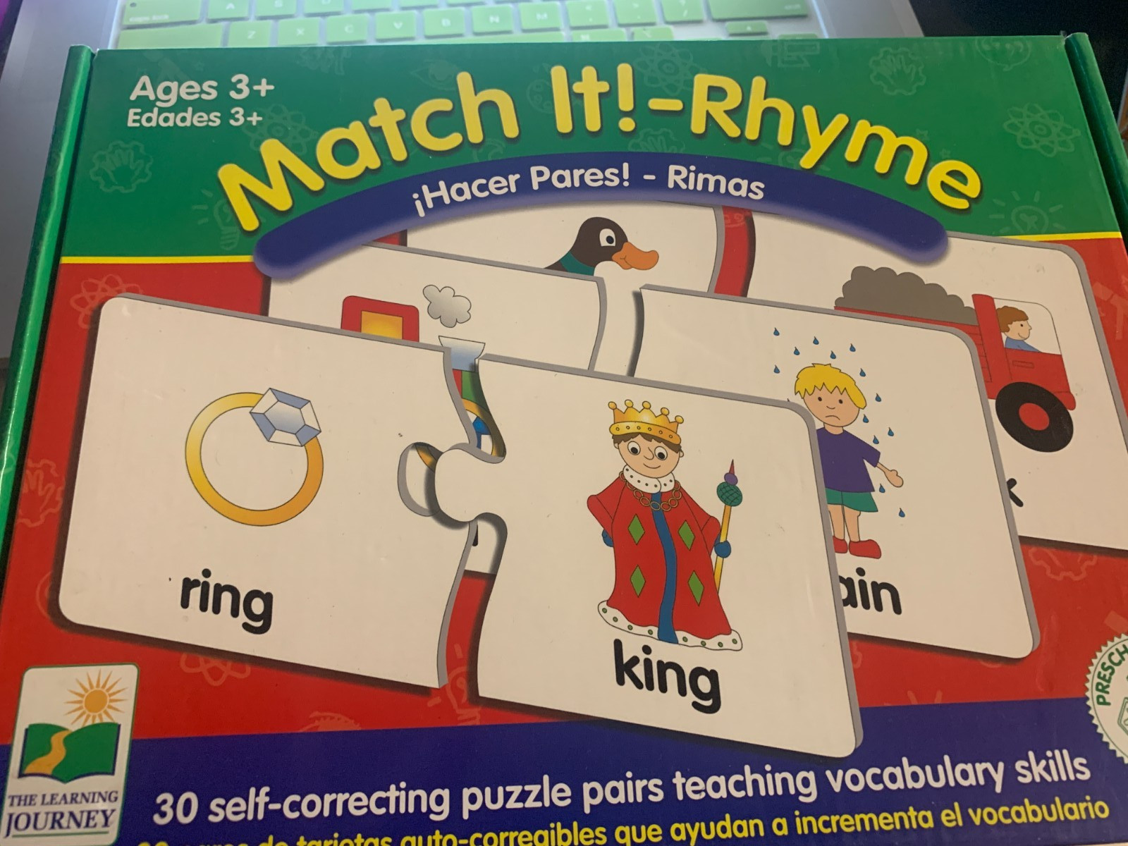 Match it games-Mathematics 2 variations, Math and Rhyme