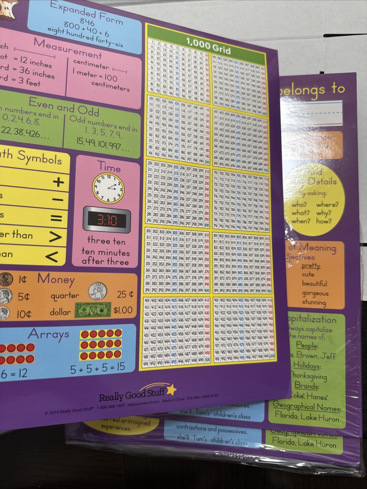 School Folders – Common Core Resource Folder Grade 2 New Opened 12pk