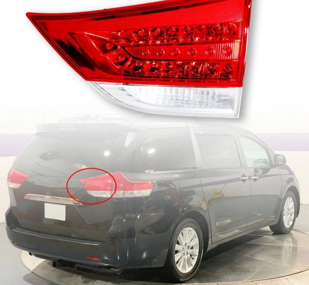 2011-2012 Toyota Sienna Tail Light Inner Right Passenger Side 8158008011
