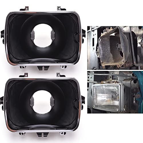 42437 Headlight Bucket Kit, 5X7 Headlight Support Bracket Mounting Kit