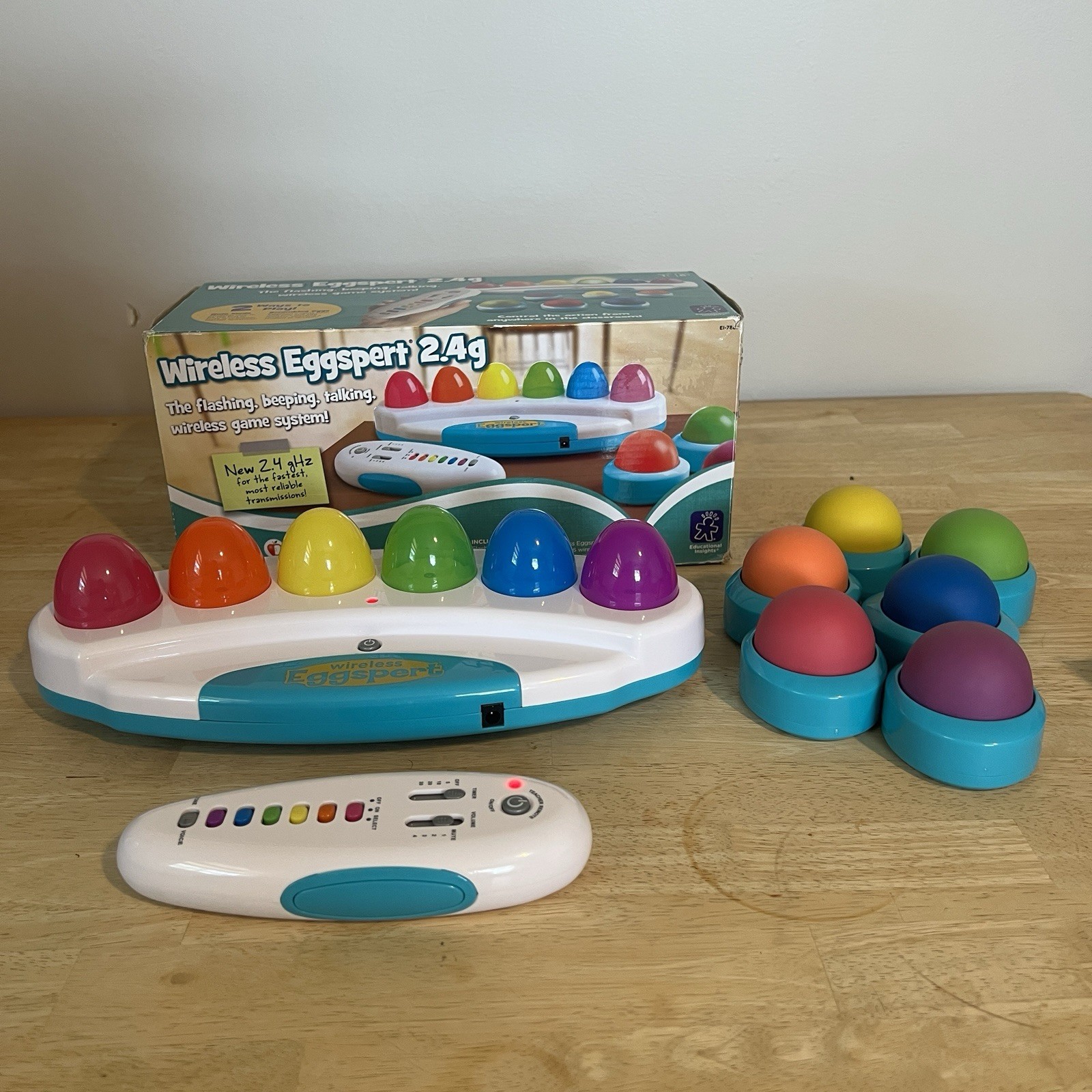 Eggspert 2.4g Educational Insights Wireless Play Classroom Games Tested