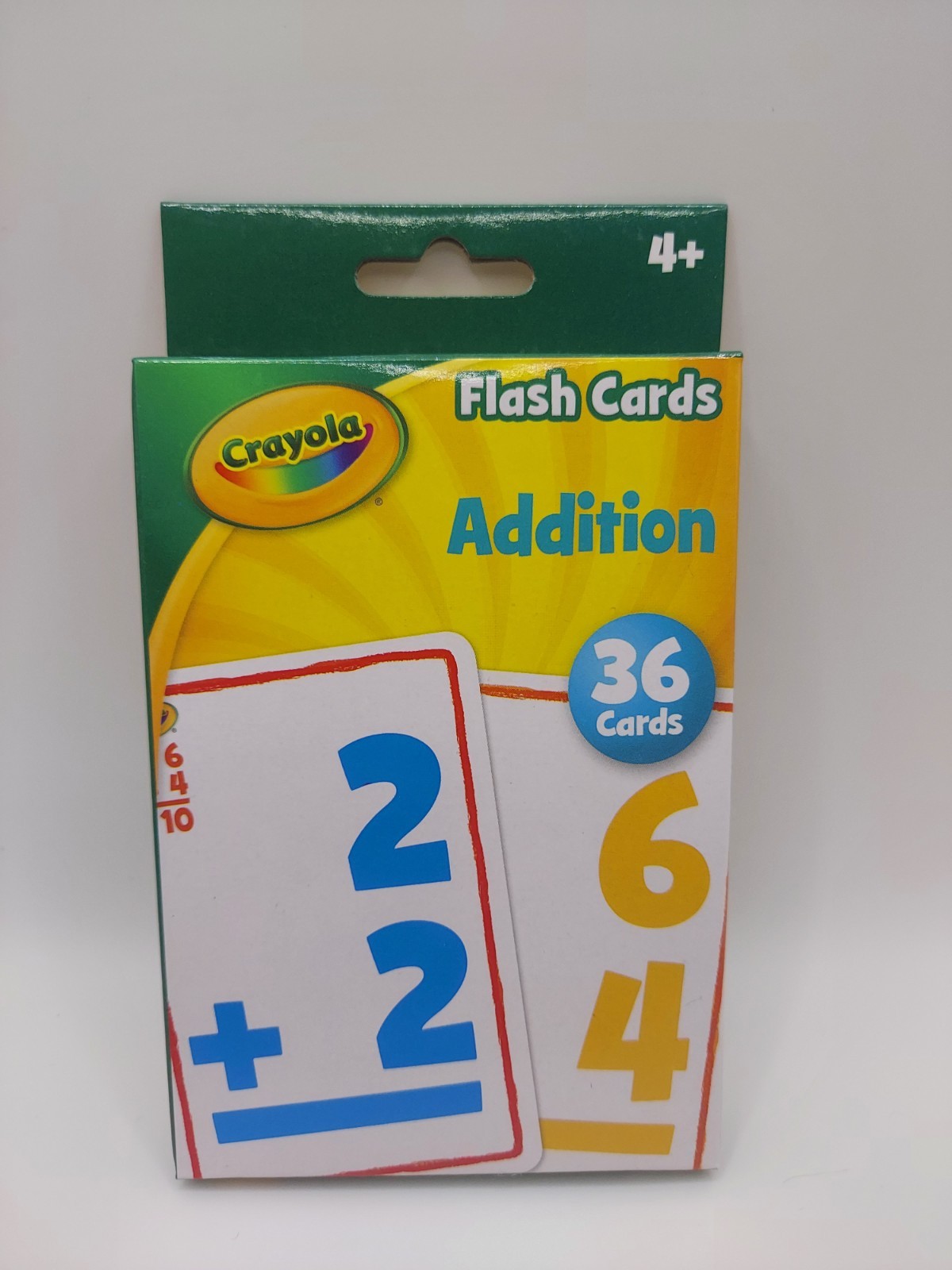 Crayola Flash Cards Addition 36ct Learning Educational Kids Students Ages 3+