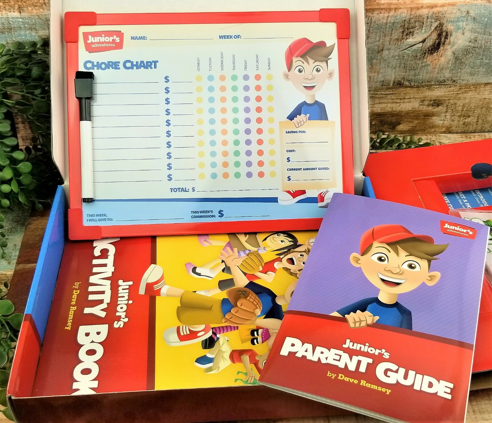 Lot Dave Ramsey Children’s Financial Peace & Smart Saver Bank Junior Adventures