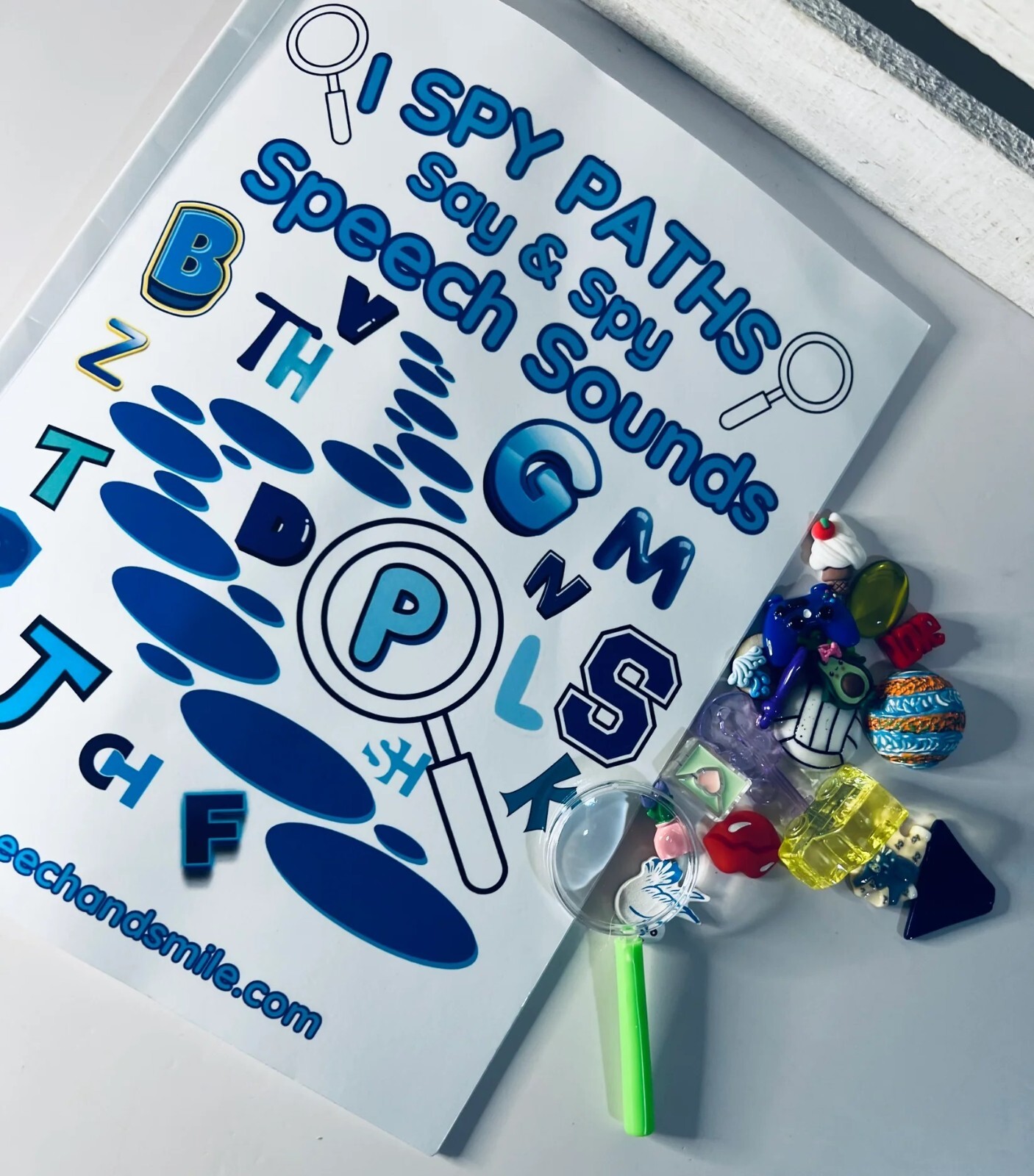 Speech Therapy Activity Book I Spy Paths Speech Sounds Say and Spy