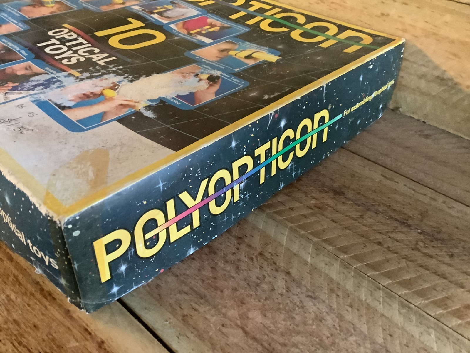 POLYOPTICON – ORIGINAL COMPLETE KIT – 10 OPTICAL TOYS – VINTAGE SET INSTRUCTIONS