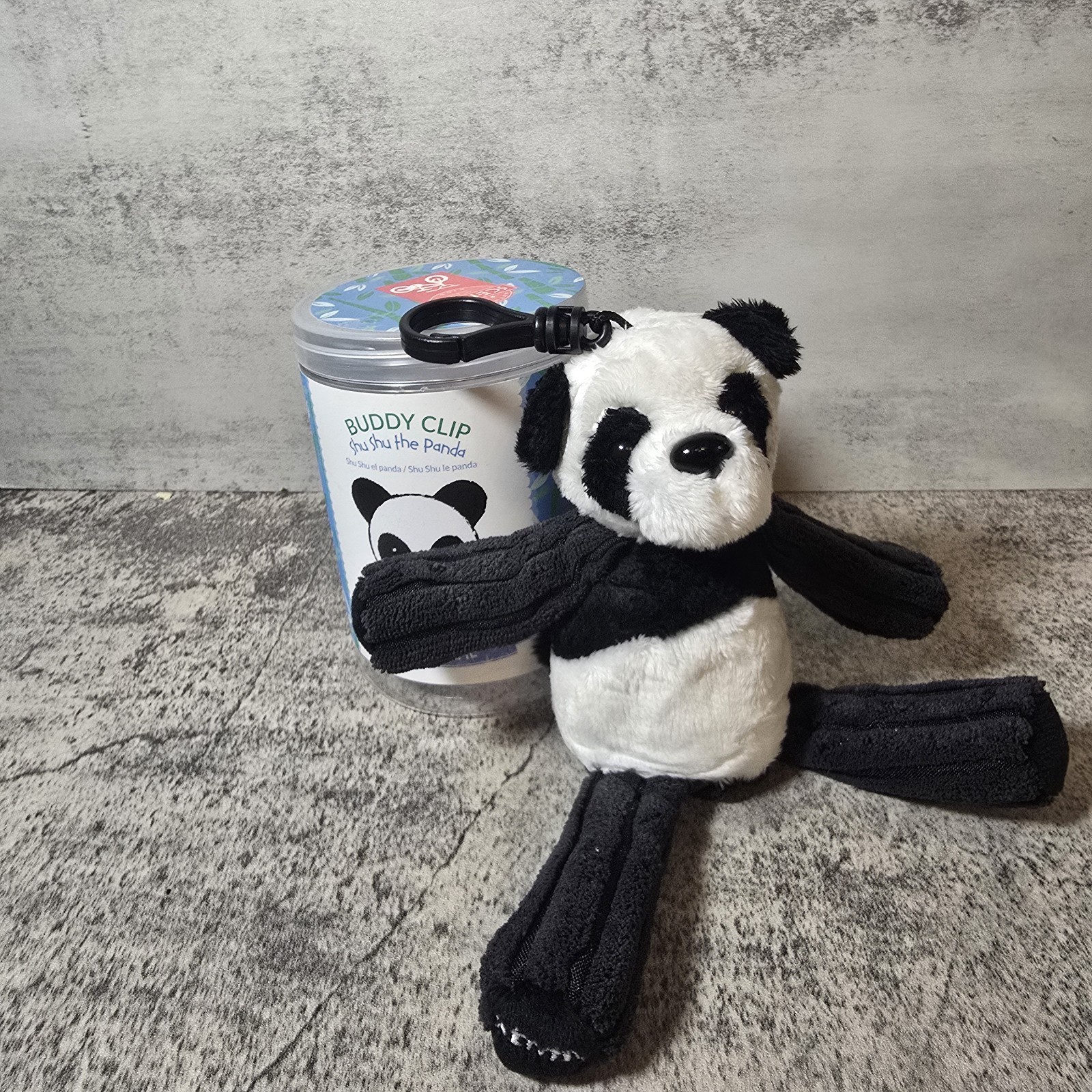 Scentsy Buddy Clip Shu Shu Panda New Scented Bag Charm Backpack Clip