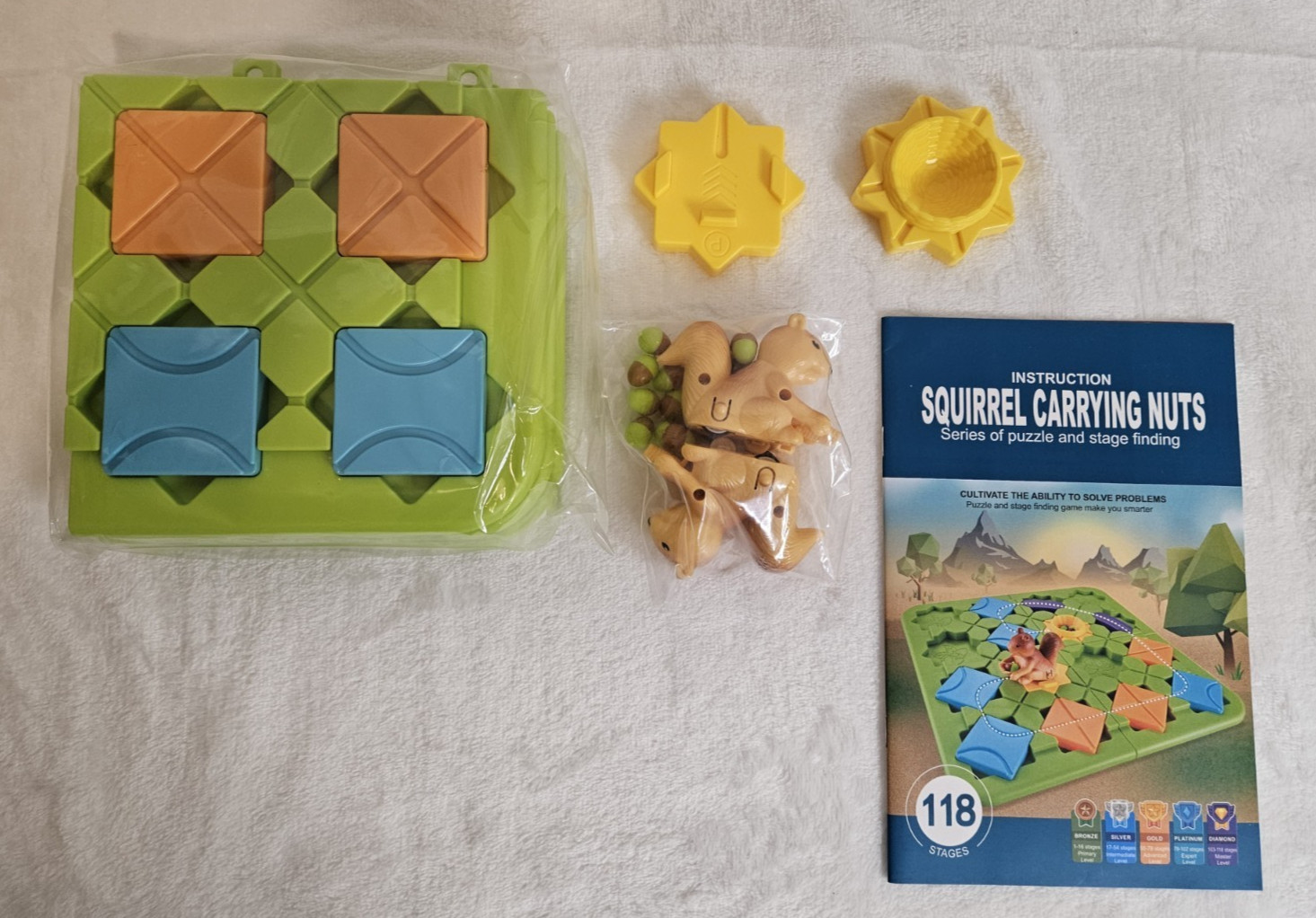 Airkid 3D Maze Logic Puzzle Game – Squirrel Nuts Challenge, New/Open Box
