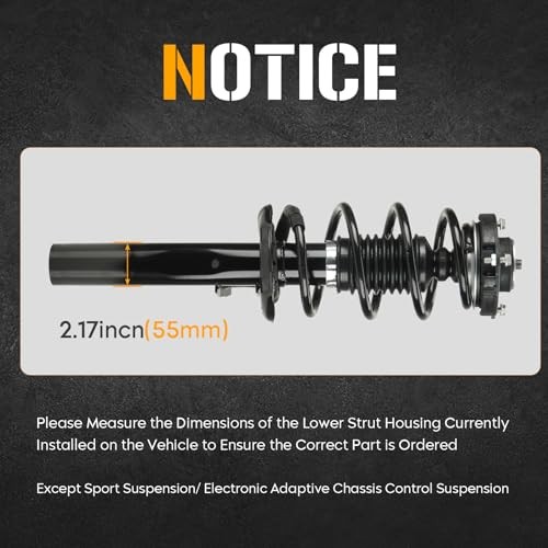 172311 Front Complete Strut Spring Assembly Shock Absorbers Fit for Volkswagen