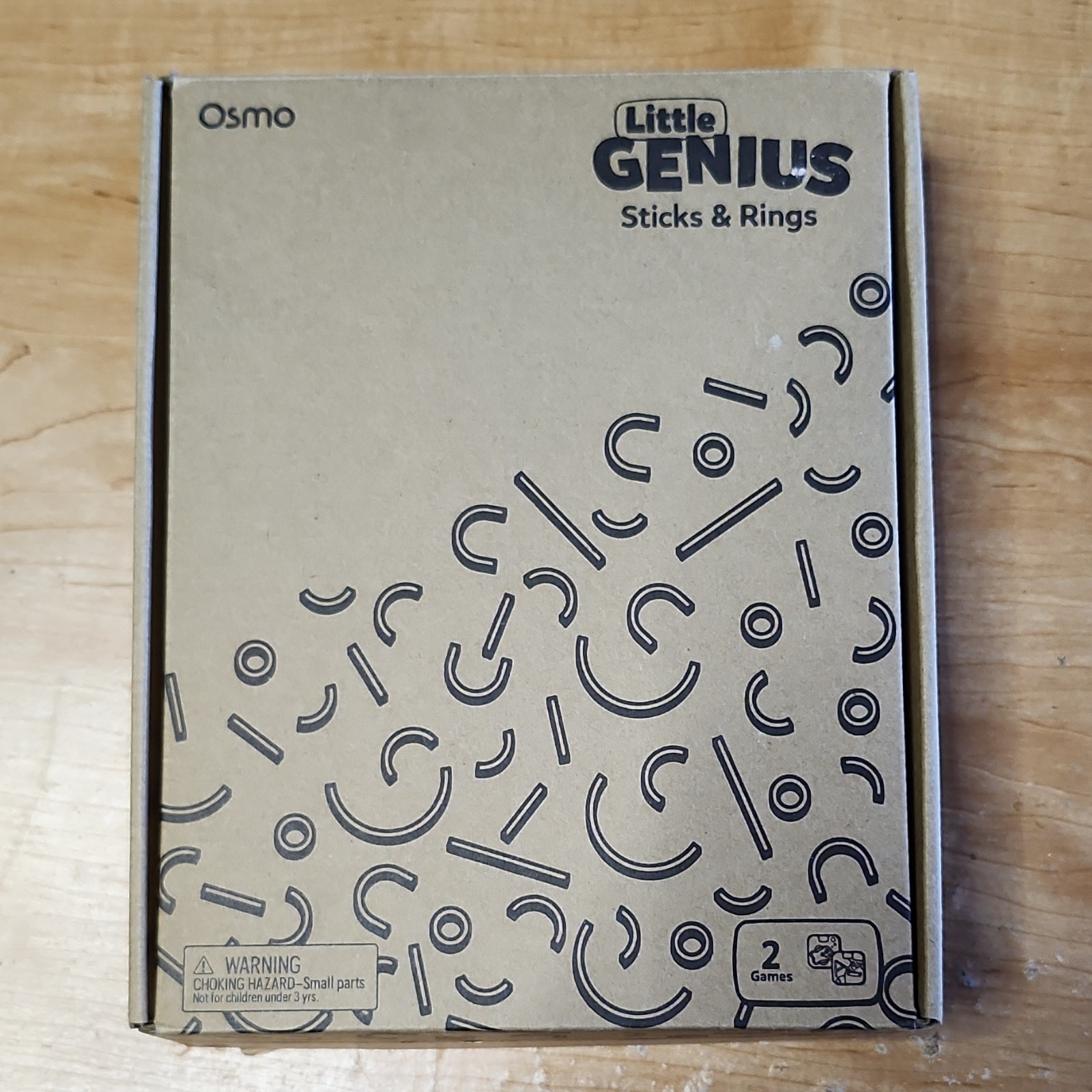 Osmo Little Genius Sticks & Rings Educational Toy Set 2 Games Ages 4-7