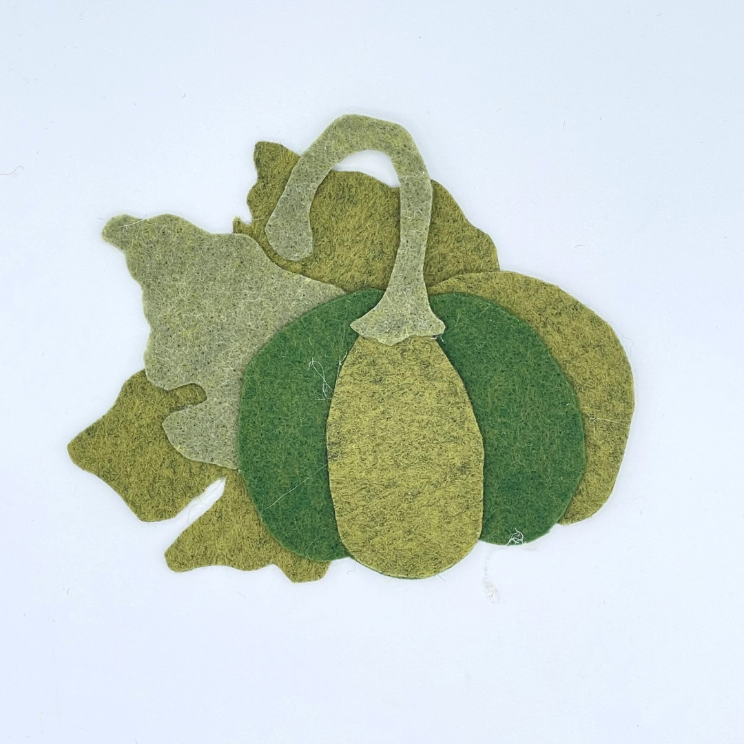 Pumpkin Life Cycle Felt Set for Felt or Flannel Board Play
