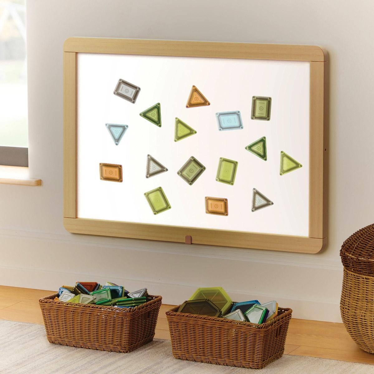 Kaplan Early Learning Magnetic LED Wall-Mounted Board