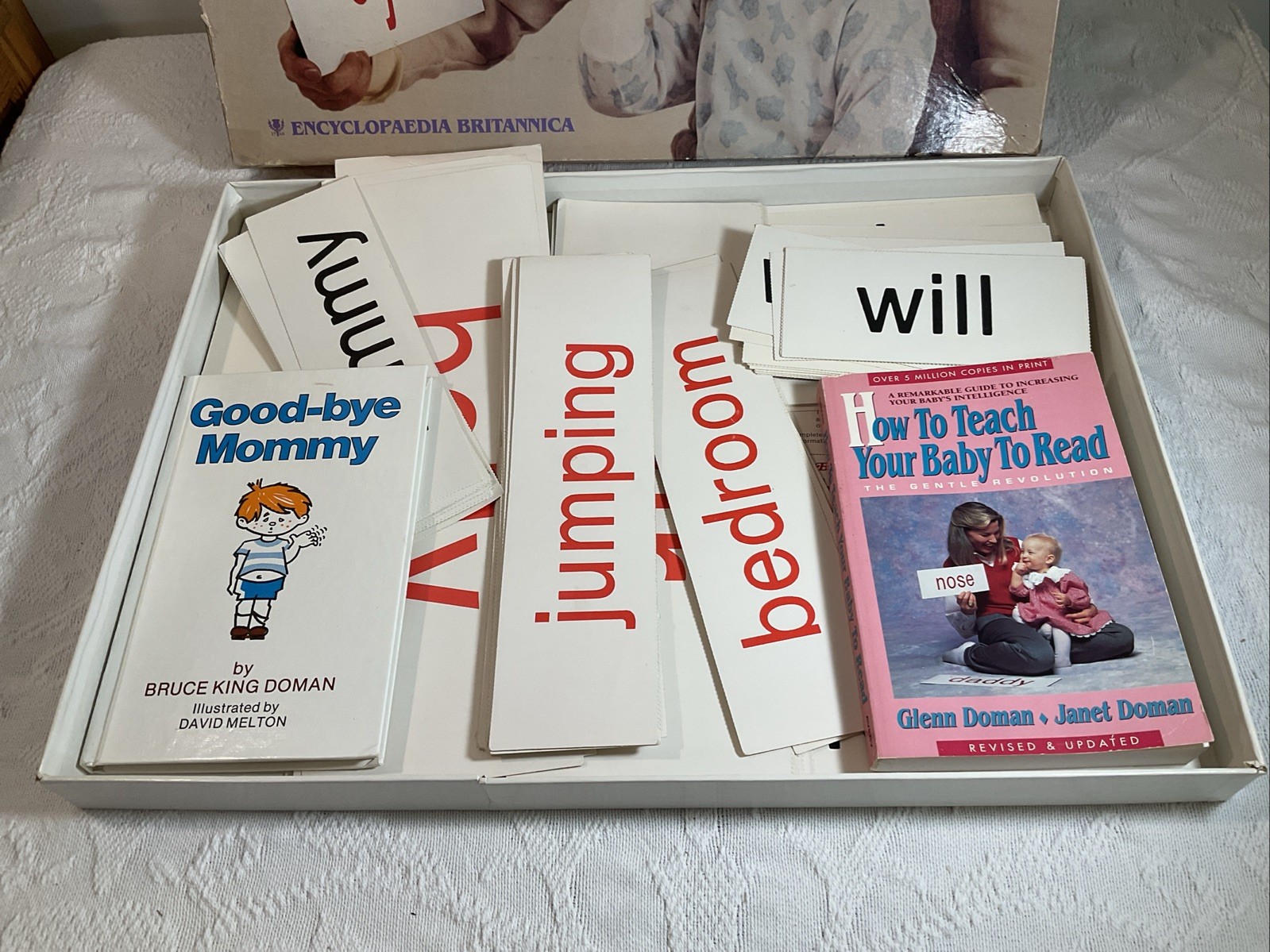 Vintage Glenn Doman Better Baby Reading Program Encyclopedia Britannica 1982