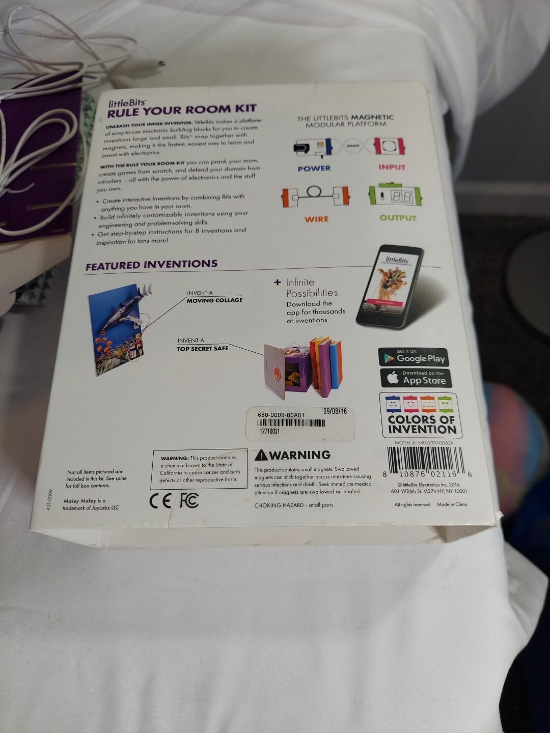 Little Bits Rule Your Room Kit Stem Educational Learning Technology Easy learn