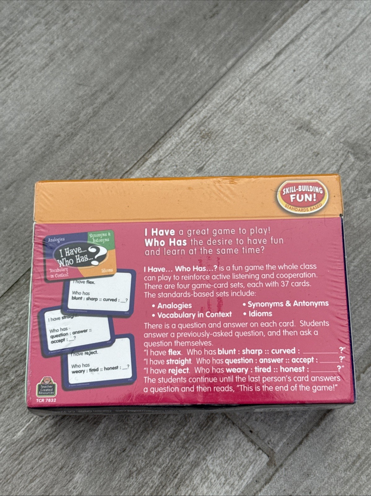 Teacher Created Resources I Have…Who Has? L. Arts Grades 5-6 Interactive -NEW