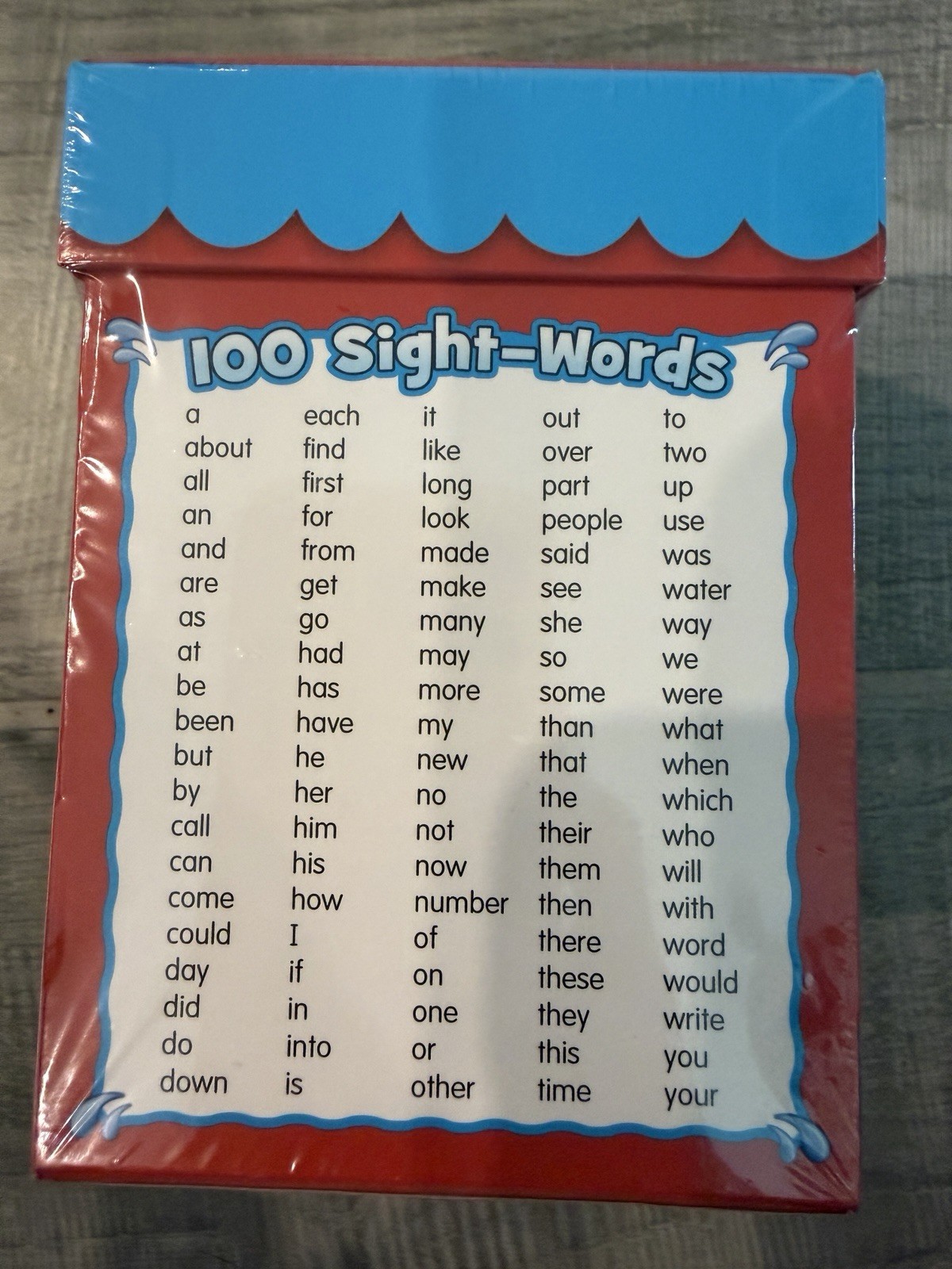 Lakeshore Splash Reading Game Sight-words K-1 Educational New Sealed