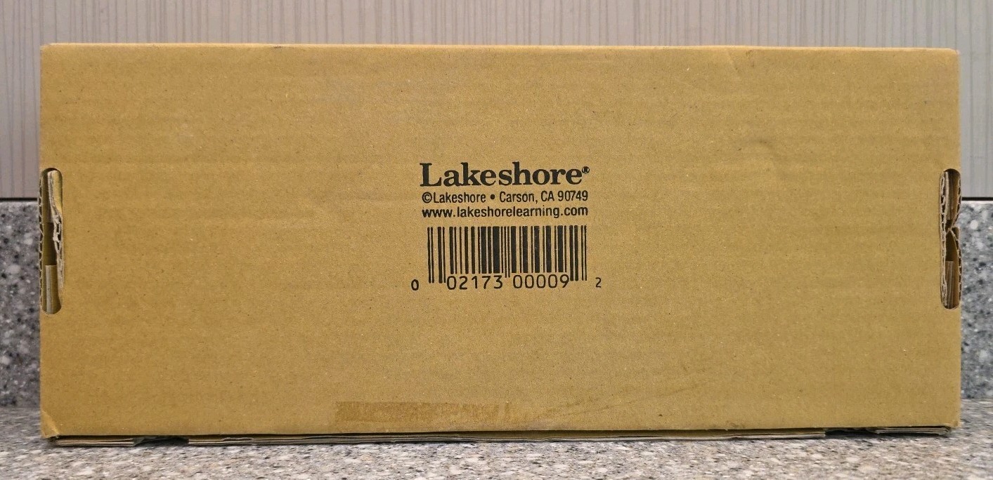 Lakeshore Rhythm Sticks Activity Kit 24 Wooden In 4 Colors JC13 Complete