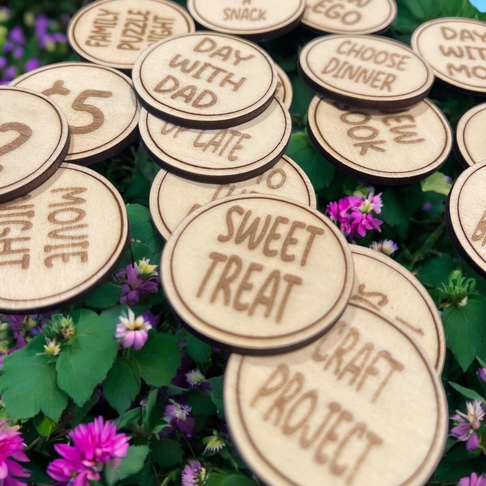 Personalized Reward Tokens For Kids