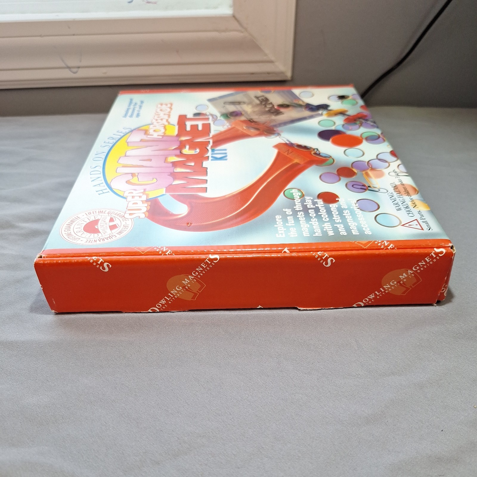 Vintage Giant Horseshoe Magnet by Dowling Magnets W/ Box