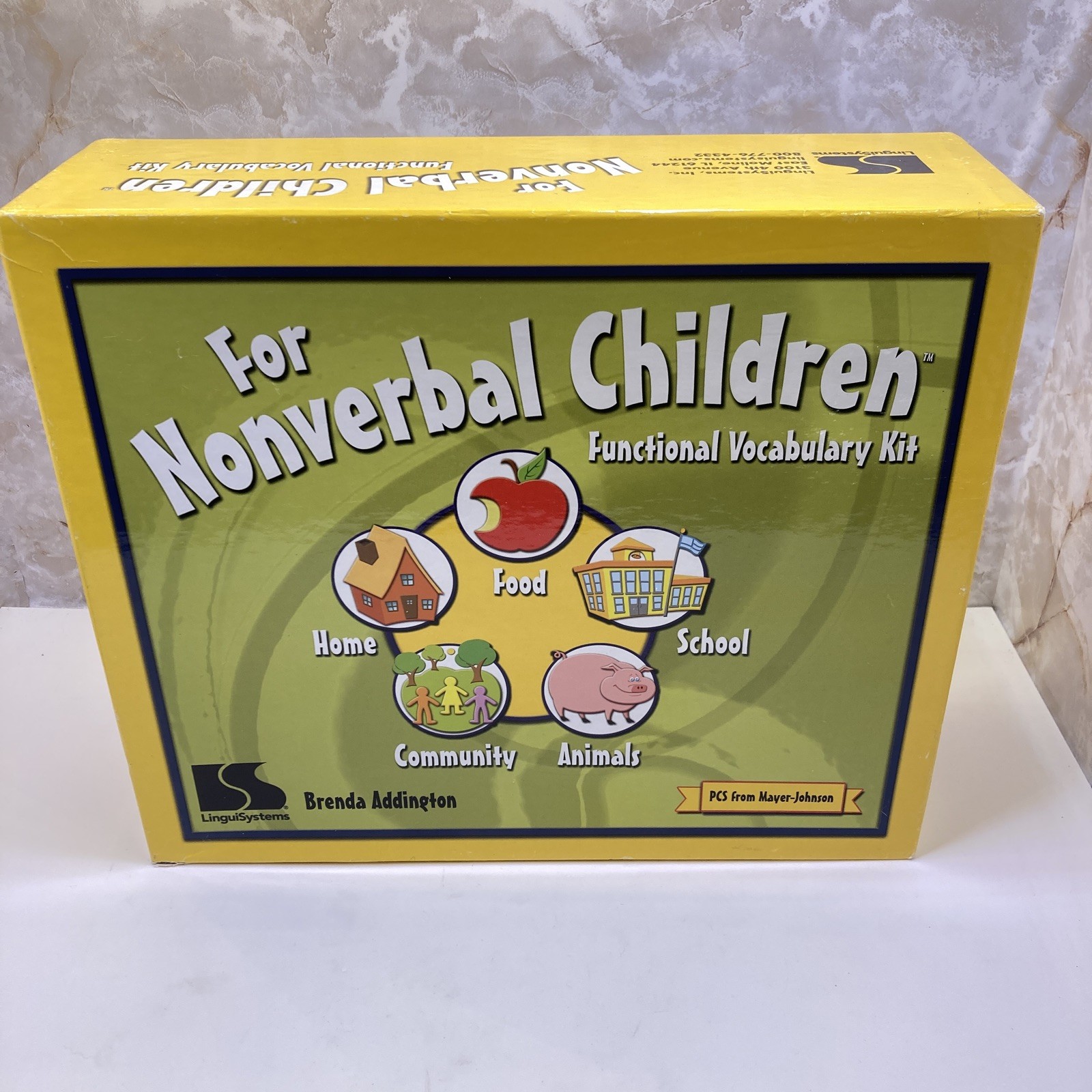 For Nonverbal Children Functional Vocabulary Kit. Excellent condition
