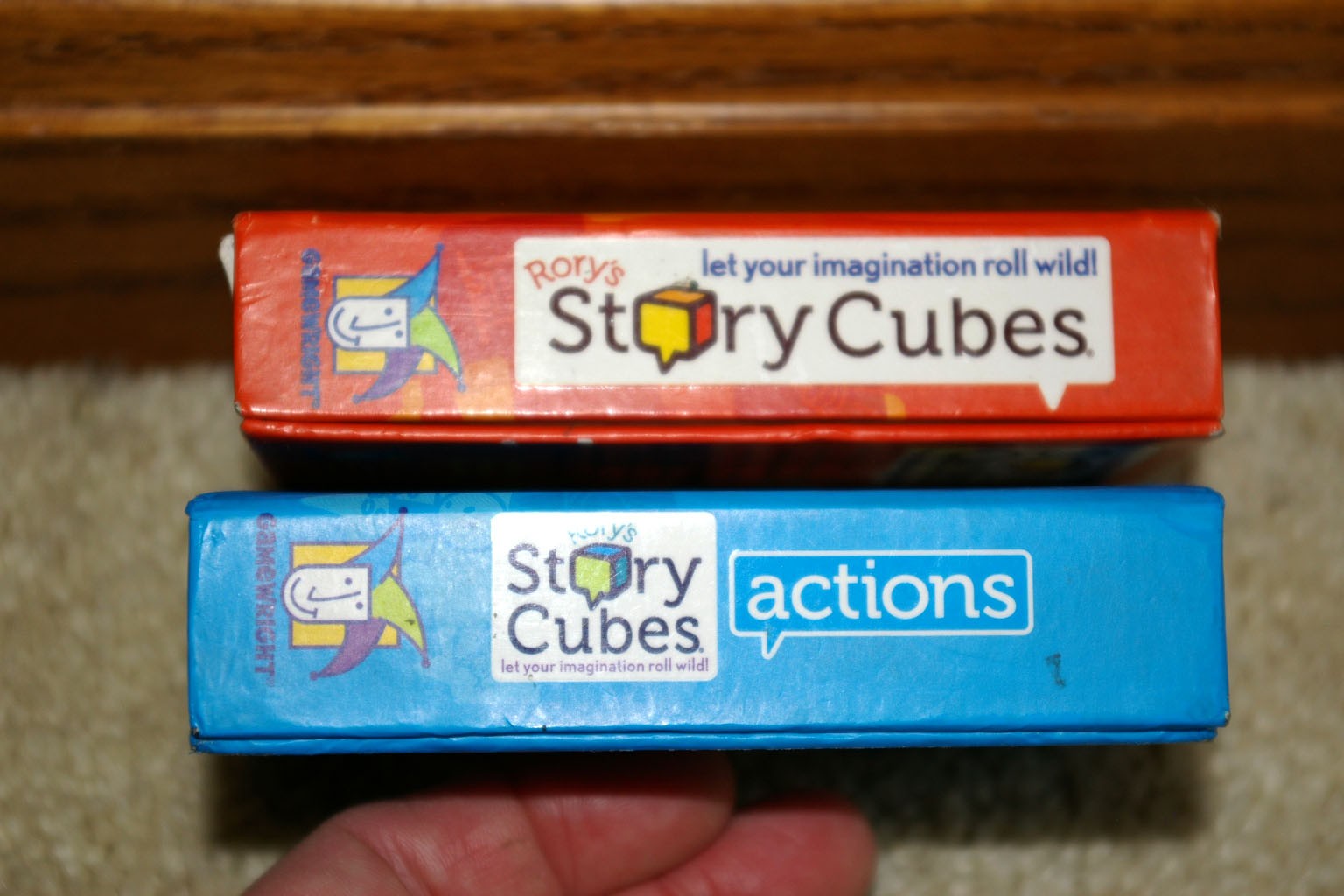 Gamewright Rory’s Story Cubes Creative Story Generator Lot Original/Action Dice