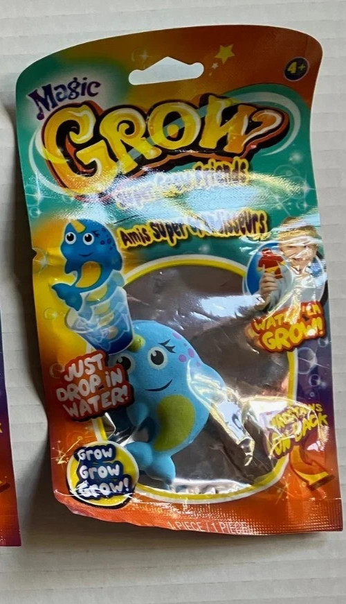new Magic Grow Mega Creature Toys Grow in water NARWALL collectible