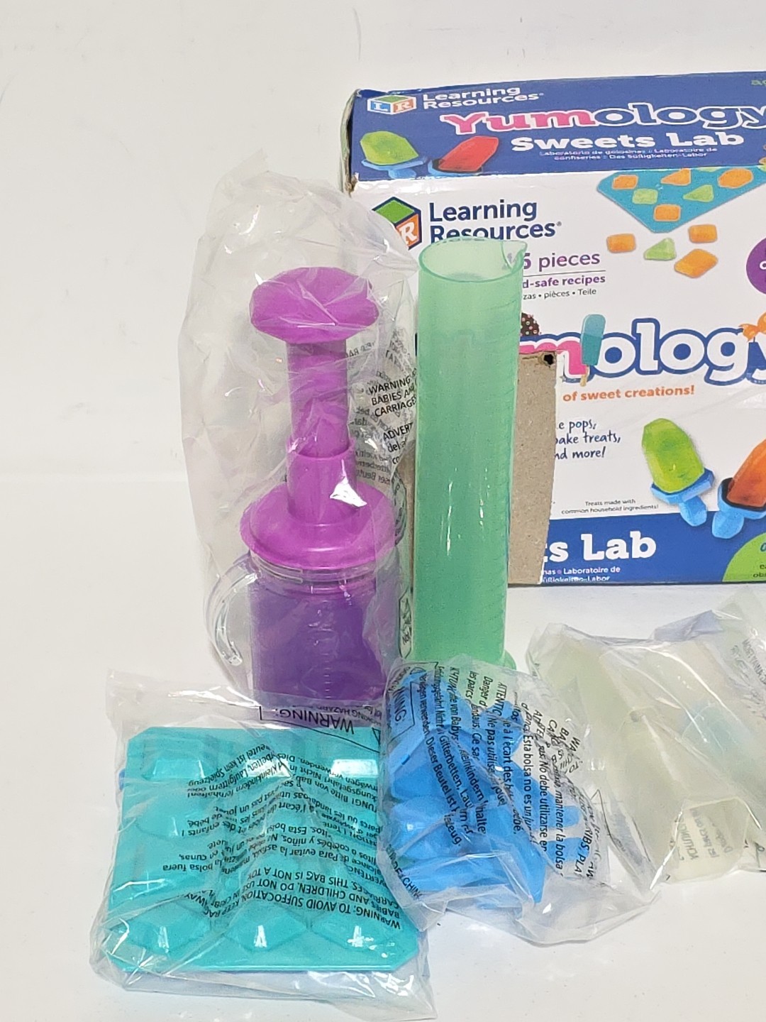 Learning Resources 16 Piece Yumology Sweets Lab – Open Damaged Box