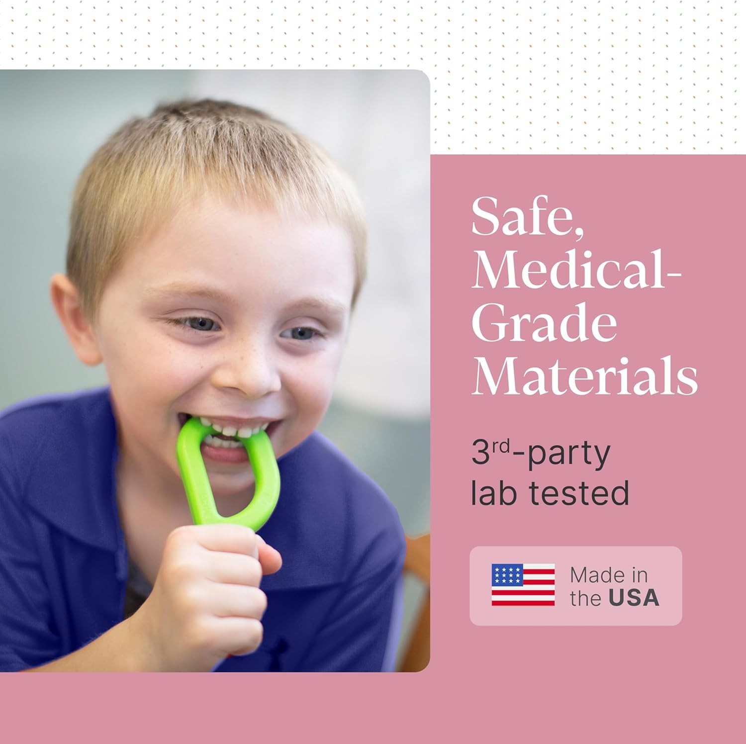 ARK’s Grabber XT Oral Motor Chew – Extra Tough Sensory Chewy Tool