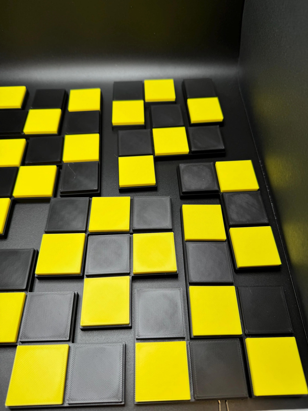 Antique Checkerboard Dissection Puzzle