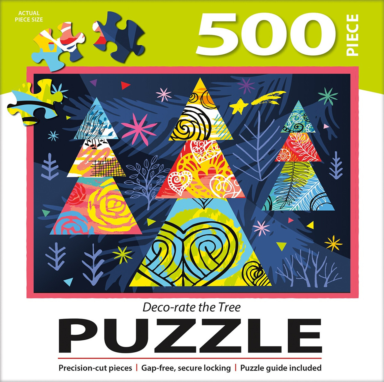 LANG PUZZLES 500 PCS – DECO-RATE THE TREE 10″ x 14